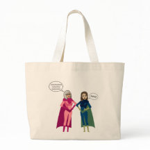Personalized Super Friends Tote Bag