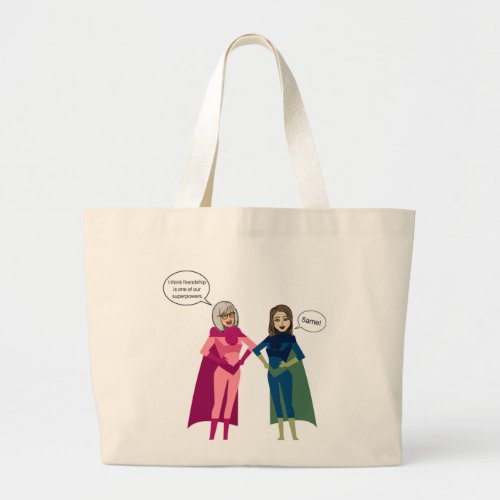 Personalized Super Friends Tote Bag
