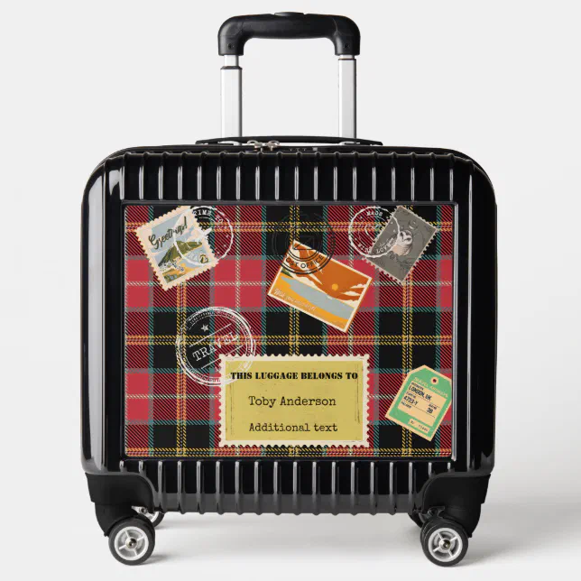 Personalized Super fun and cool luggage | Zazzle