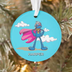 Personalized Super Grover Custom Name & Photo Ornament