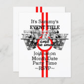 Personalized Supercharged Performance Party (Front/Back)