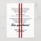 Personalized Supercharged Performance Party (Back)