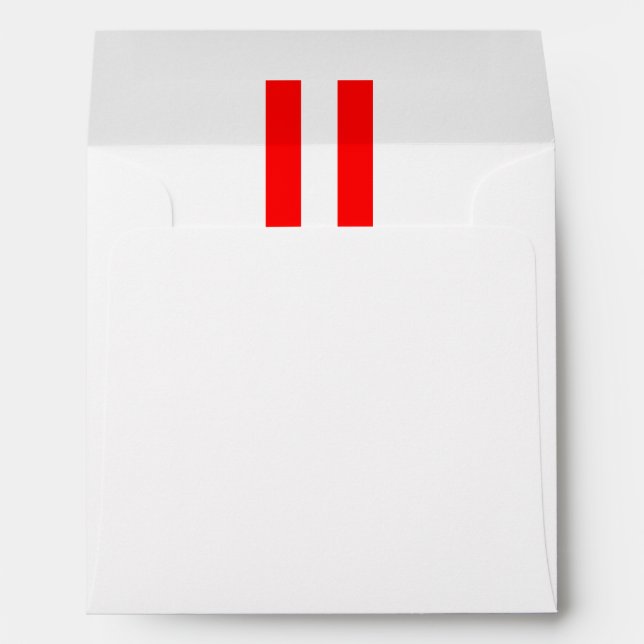 Personalized Supercharged Performance Party Envelope (Back (Bottom))