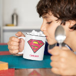 Personalized Superman S-Shield | Classic Logo Two-Tone Coffee Mug
