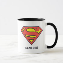 Personalized Superman S-Shield | Superman Logo Mug