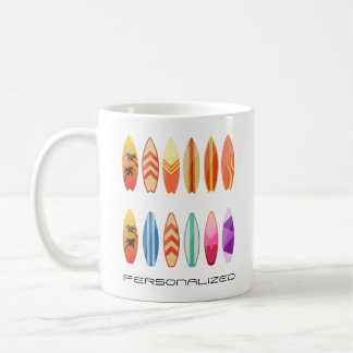 Personalized Surfboards Mug
