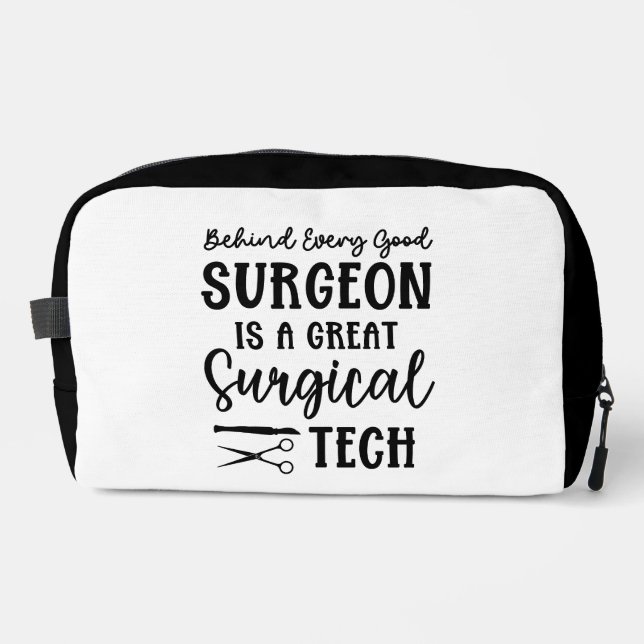 Personalized Surgical Tech | Surgical Technologist Dopp Kit (Front)