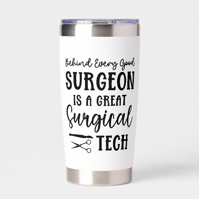 Personalized Surgical Tech | Surgical Technologist Insulated Tumbler (Front)
