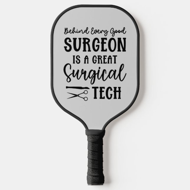 Personalized Surgical Tech | Surgical Technologist Pickleball Paddle (Front)
