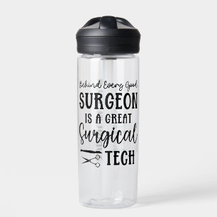 Personalized Surgical Tech   Surgical Technologist Water Bottle