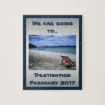 Personalized Surprise Vacation Jigsaw Puzzle at Zazzle
