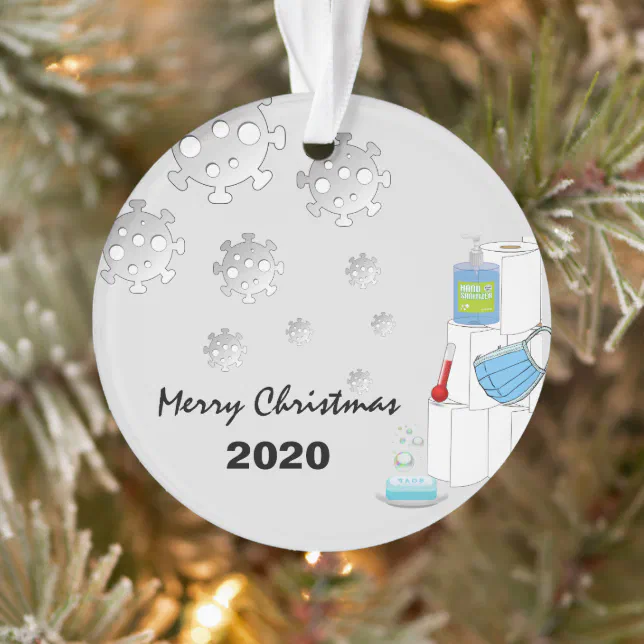 Personalized Survivor 2020 Covid Christmas Tree Ornament Zazzle