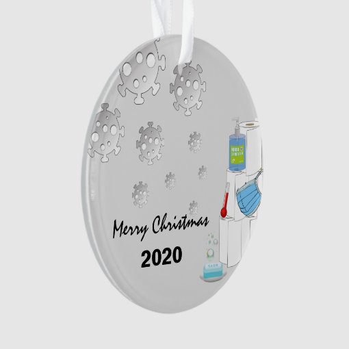 Personalized Survivor 2020 Covid Christmas Tree Ornament Zazzle