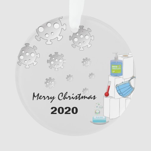 Personalized Survivor 2020 Covid Christmas Tree Ornament Zazzle