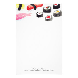 Personalized | Sushi Stationery