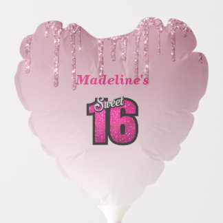 Personalized Sweet 16 Birthday Balloon
