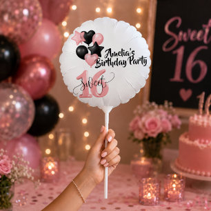 Personalized Sweet 16 Birthday Balloon