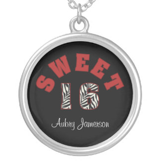 Personalized Sweet 16 Necklace