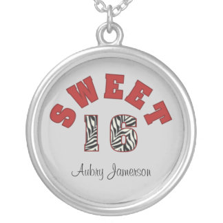Personalized Sweet 16 Necklace