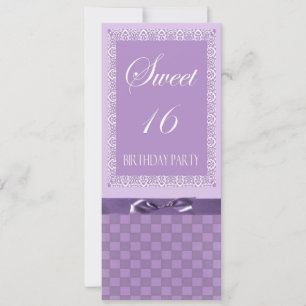 Personalized Sweet 16 Party Invitation