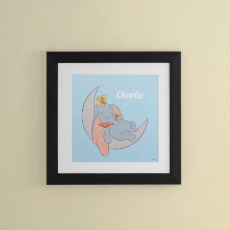 Personalized Sweet Dumbo And Timothy Sleeping Poster