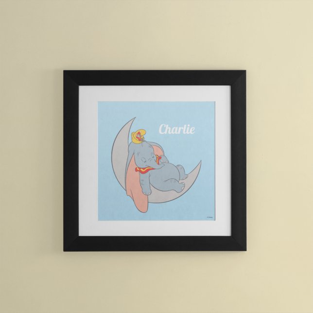 Personalized Sweet Dumbo and Timothy Sleeping Poster (Creator Uploaded)