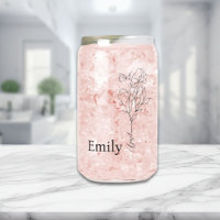 Personalized Sweet Pea April Birth Month Flower