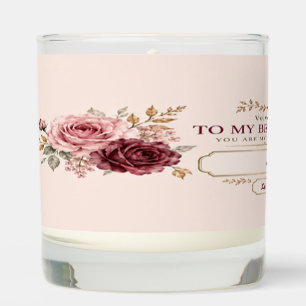 Personalized Sweetest Day Candle for Wife