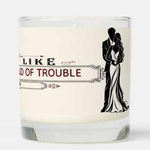 Personalized Sweetest Day Message Candle