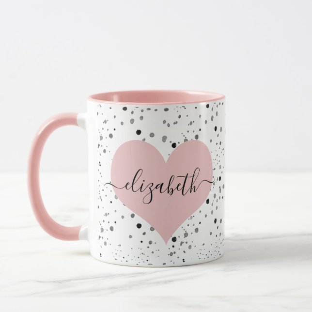 Personalized sweetheart mug (Left)