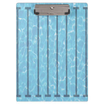 Personalized Swim Coach Swimming Pool Clipboard