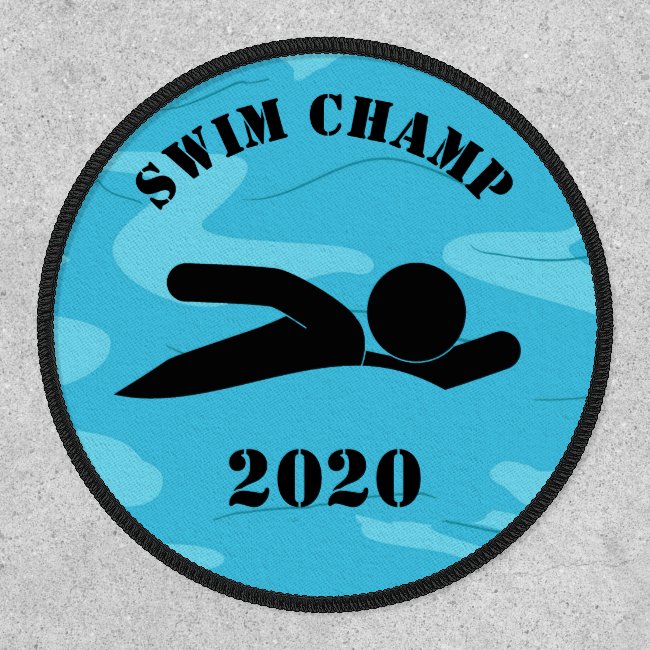 Personalized Swim Design Patch