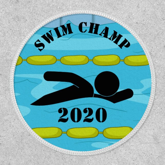 Personalized Swim Design Patch (Front)