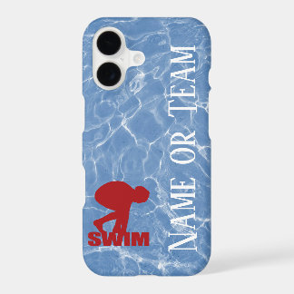 Personalized Swim Design Phone Case