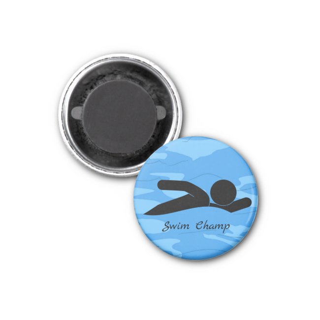 Personalized Swim Magnet