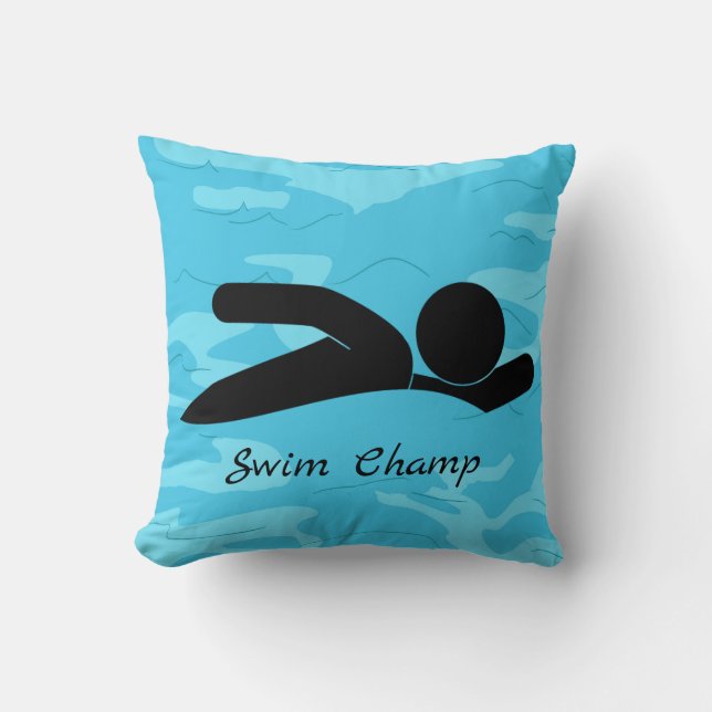 Personalized Swim Pillow (Front)