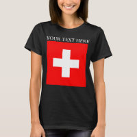 Personalized Switzerland Flag Schweiz Swiss Europe