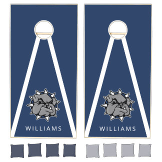 Personalized SWOSU Bulldogs Cornhole Set