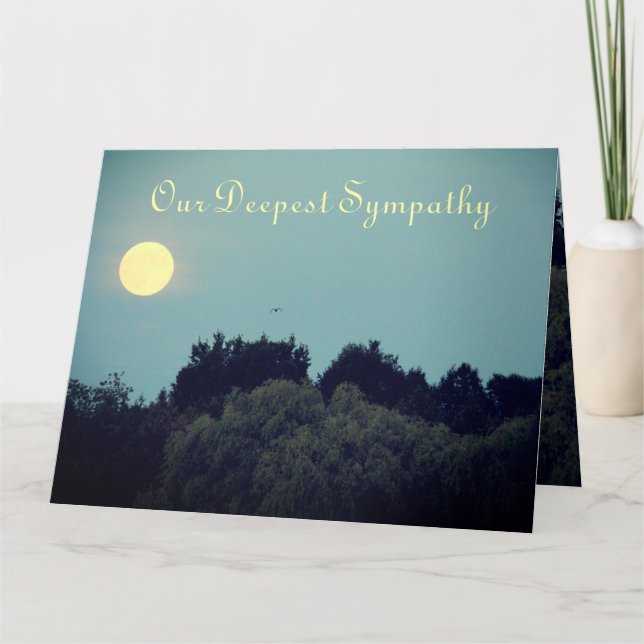 Personalized Sympathy Card (Front)