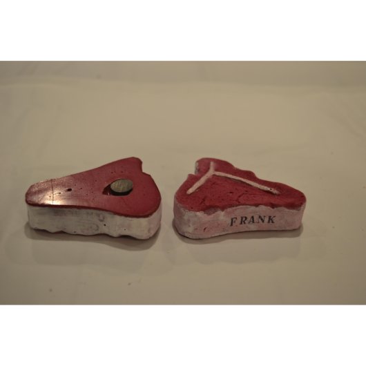 Personalized T-bone Steak Kitchen Magnet (Top and bottom)