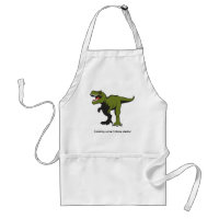 Personalized T-Rex Apron