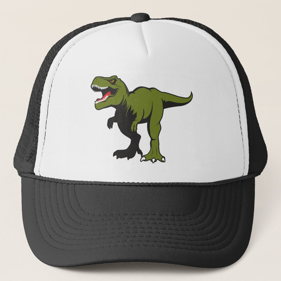 Personalized T-Rex cap | Zazzle