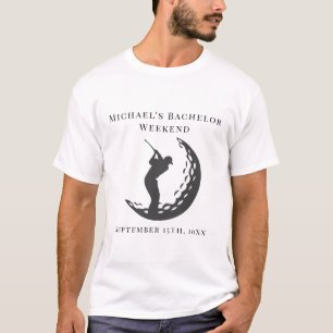 Personalized T-Shirt   Bachelor Golf Weekend