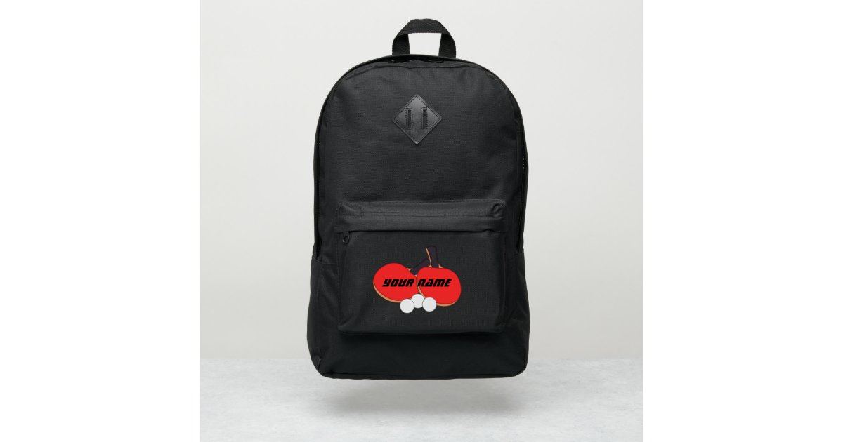 Personalized Table Tennis Ping Pong Port Authority® Backpack