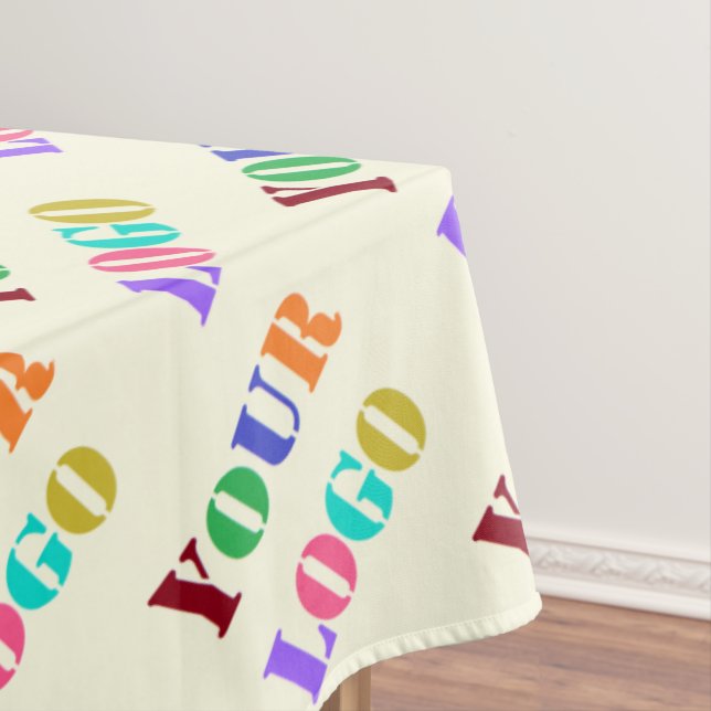 Personalized Tablecloth with Your Company Logo (In Situ)
