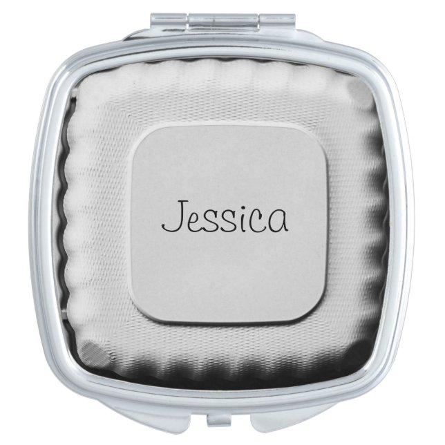 Personalized - Take Out Container - Funny Cool Compact Mirror (Front)