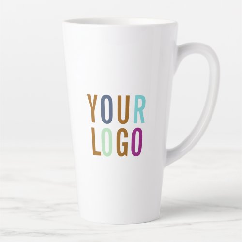 Personalized Tall Latte Mug Custom Logo 