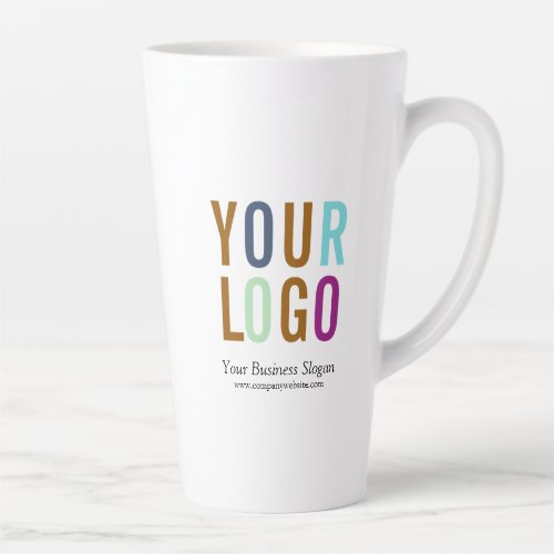 Personalized Tall Latte Mug Custom Logo 