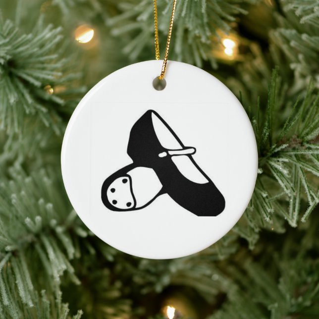Personalized Tap Dance Ornament (Tree)