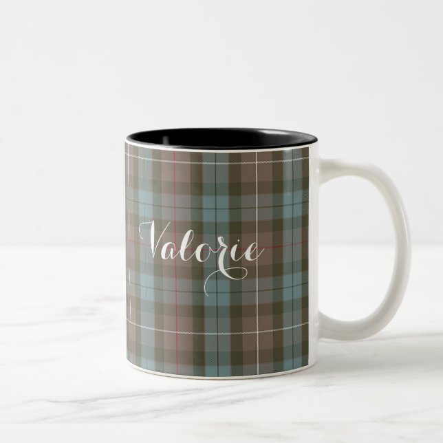 Personalized Tartan mug (Right)
